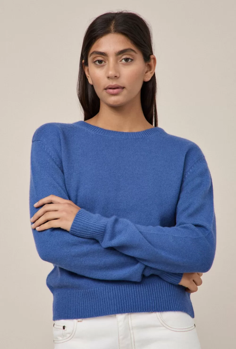 Women Maggie Marilyn Knitwear | Boyfriend Sweater Blue