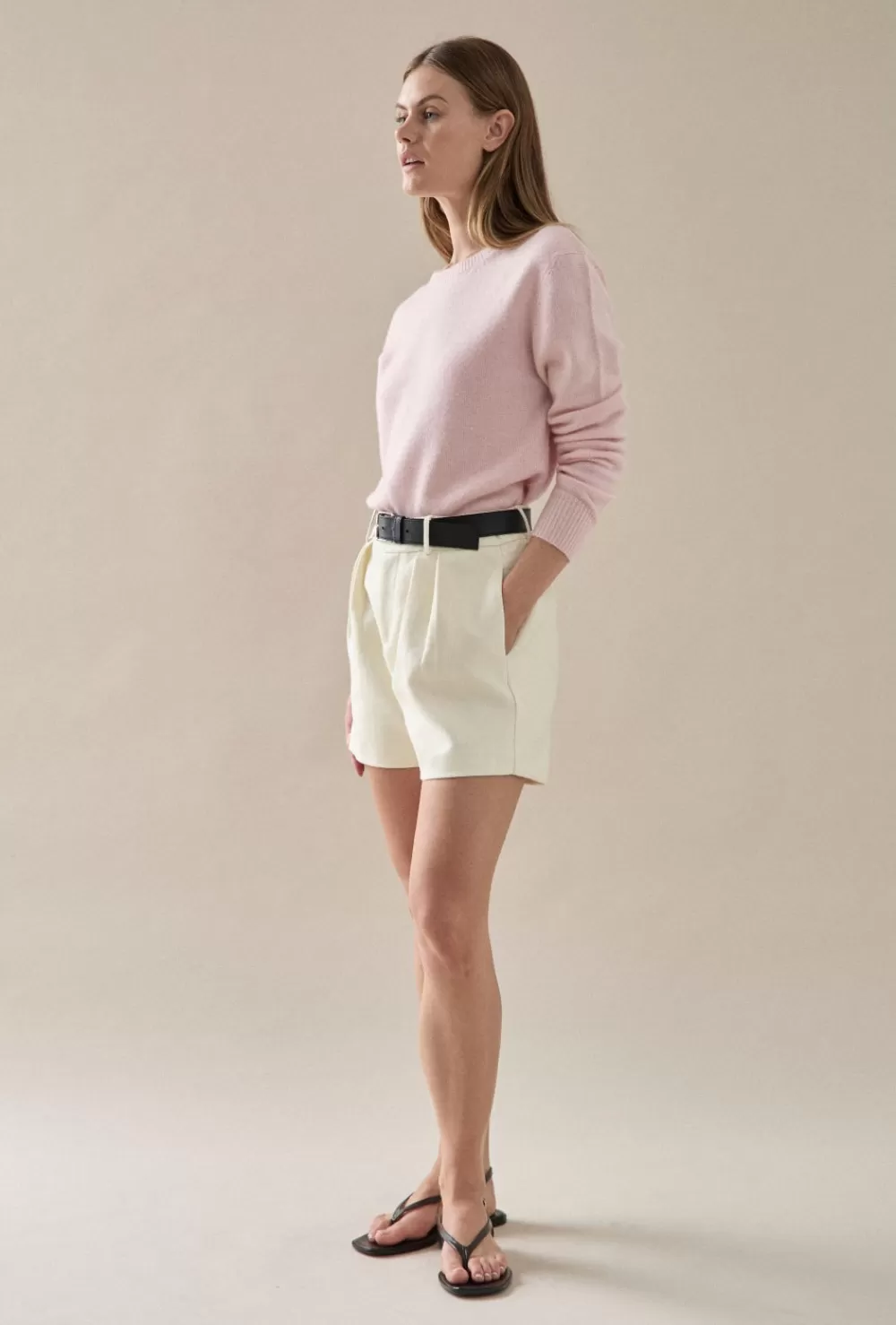 Women Maggie Marilyn Knitwear | Boyfriend Sweater Blush