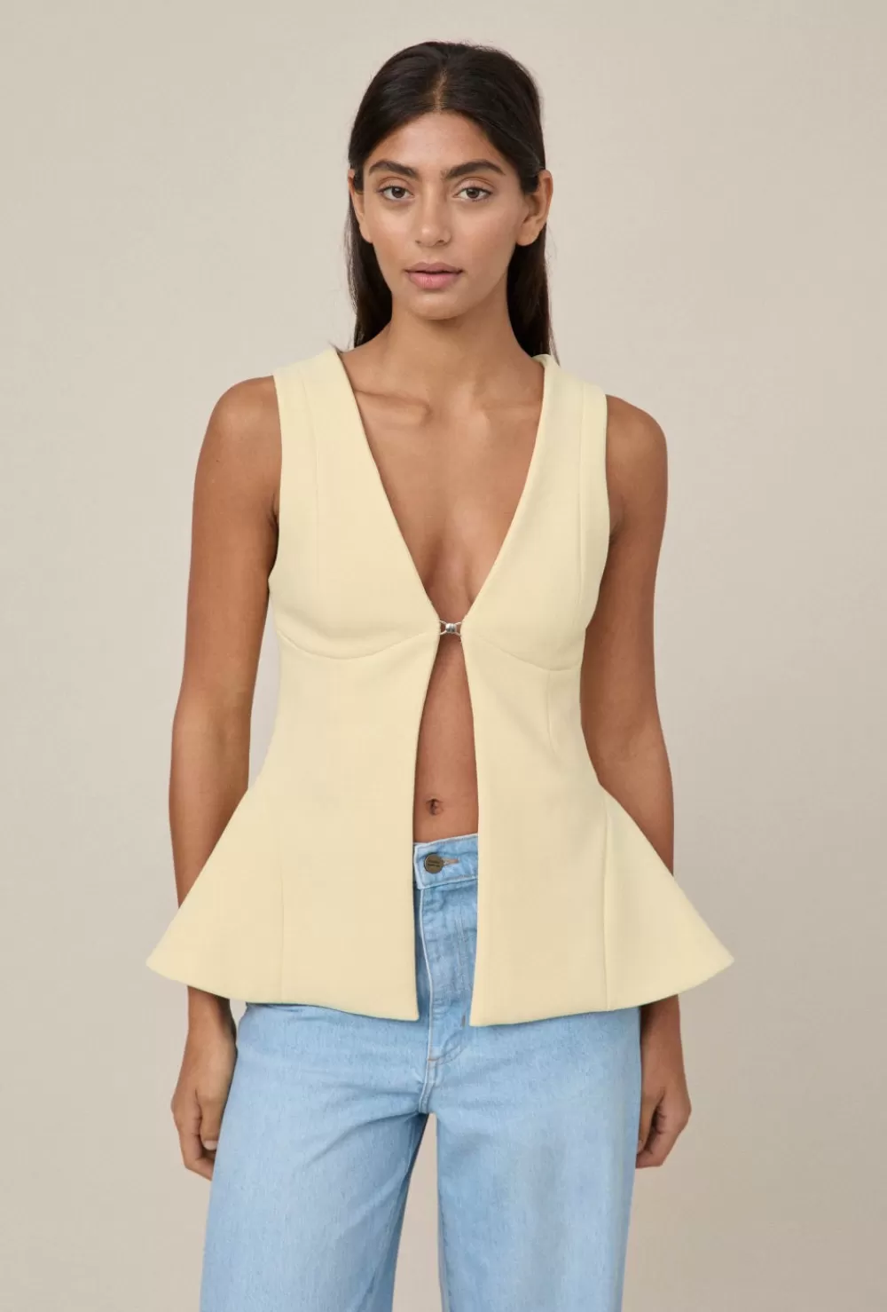 Women Maggie Marilyn Tops | It Will Be Fine By Dusk Vest Butter