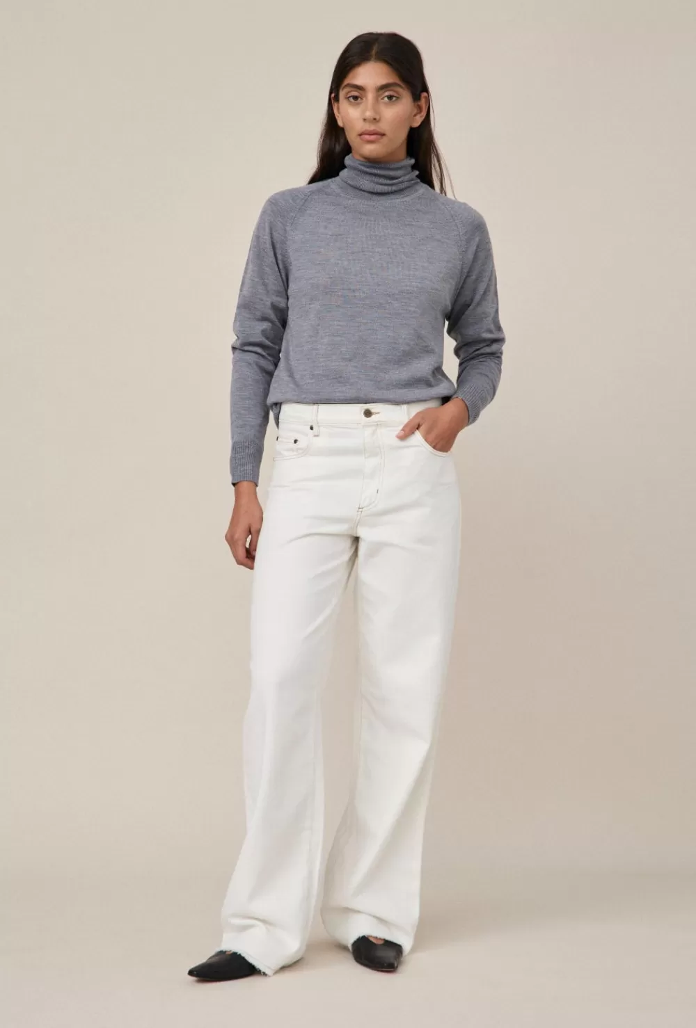 Women Maggie Marilyn Knitwear | Turtleneck Raglan Knit